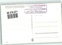 Weissfluhjoch Winter Hüttenstempel Berghaus Weissfluhjoch Bergbahn