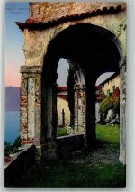 6922 Morcote Lithographie / Künstlerkarte