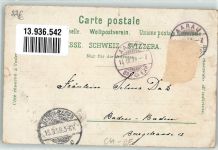 3000 Bern Berne 1898 Gebrauchsspuren Bundeshaus Zeitglockenturn