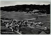 2406 La Brévine Foto AK Fliegeraufnahme Foto Deriaz