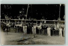 1200 Genève Genf 1925 Foto AK Turnen an den Ringen AK