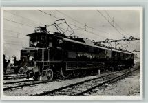 Foto AK Elektrische Lokomotive der SSB