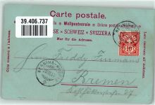 Bernina 1899 Mondschein