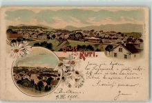 8630 Rüti ZH 1900 Lithographie Joweid