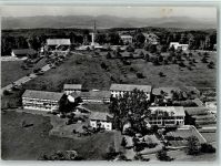 St Chrischona - bei Basel mit Pflegeheim und Schwesternhaus Flugaufnahme von Süden