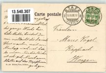 8712 Stäfa 1906 - Gruß vom Frohberg