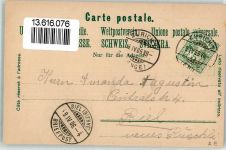 8000 Zürich 1906 Lithographie Gasthaus Waldhaus Degenried Spielplatz