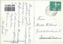 7106 Tenna 1955 - Hotel Alpenblick - Verlag Geiger 3166 AK