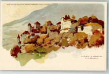 4663 Aarburg Lithographie Schloss Aarburg