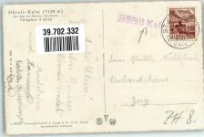 Hörnli ZH Foto AK Gasthaus Hörnli-Kulm Hüttenstempel