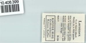 1287 Laconnex - Vignette Wappen Kaffee Hag ca 1920-1940 Löwe