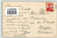 1925 Finhaut 1913 - Wegkreuz Geistlicher