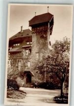 1009 Pully 1923 Foto AK Schloss Mont-Choisi