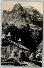8750 Glarus 1928 Foto AK Ort lt. Stempel