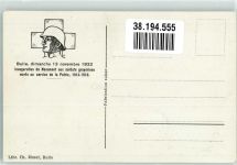 1630 Bulle Foto AK Kriegerdenkmal 1914-1919