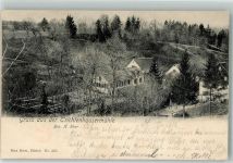 8125 Zollikerberg 1903 Foto AK Trichterhauser- Mühle