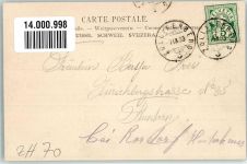 8125 Zollikerberg 1903 Foto AK Trichterhauser- Mühle