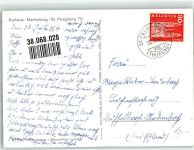 9225 St. Pelagiberg 1964 Foto AK Fliegeraufnahme Kurhaus Marienburg Kirche