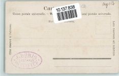 Meglisalp 1900 - Teilansicht AK