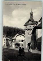 1323 Romainmôtier-Envy 1911 - Tour de l'ancien couvent