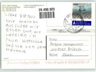 3703 Aeschi b. Spiez Gebrauchsspuren Hotel Friedegg