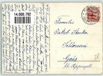 8213 Neunkirch 1946 Foto AK Fliegeraufnahme