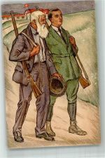 Künstlersteindruck 1824-1924 Schützenverein Carabiniers