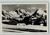 Churfirsten - Churfirstengebiet Säntis und Schafberg v. Selamatt