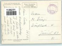 Furka - Furka und Grimselpass mit Finsteraarhorn und Oberaarhorn Feldpost