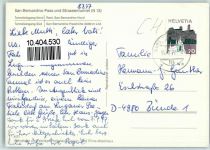 6565 S. Bernardino - Tunneleingang Nord Tunneleingang Süd