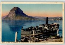 6906 Castagnola-Cassarate - Dampfschiff Gotthard Monte San Salvatore