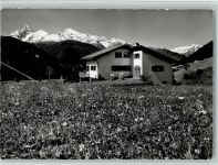 7494 Wiesen GR - Ferienhaus Brunner Wiesen bei Davos gegen Tinzenhorn und Piz Michèl