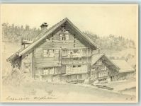 9427 Wolfhalden Künstlerkarte Partie bei Lippenreute sign. C. R.