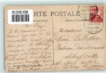 La Dole 1909 Gebrauchsspuren Route de la Faucille - Fontaine Napoleon -Touristen, Fahrrad, Brunnen