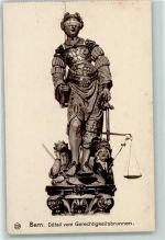 3000 Bern Berne - Detail vom Gerechtigkeitsbrunnen