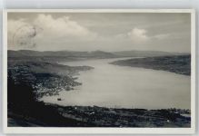 8835 Feusisberg - Blick vom Etzel-Kulm gegen Zürich