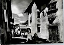 7554 Sent - Dorfpartie, Bündnerhaus