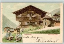 2117 La Côte-aux-Fées 1902 - Chalet suisse Ort lt. Stempel