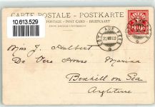 2117 La Côte-aux-Fées 1902 - Chalet suisse Ort lt. Stempel