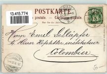 9064 Hundwil 1899 Lithographie Landsgemeindegruss Versammlung Musikgruppe