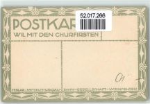 8570 Weinfelden Künstlerkarte sign. E.Schlatter