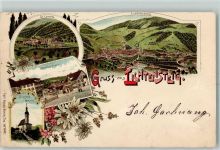 9620 Lichtensteig 1898 Lithographie St. Loretto Oberthorplatz St. Lorette Kapelle