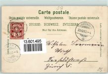 9620 Lichtensteig 1898 Lithographie St. Loretto Oberthorplatz St. Lorette Kapelle