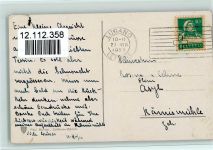 6976 Castagnola - Palme a Castagnola col Monte S. Salvatore e Lugano Palmen