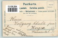 Schaffhausen Sciaffusa Photographie - Auto. Nr. 652 AK Schlumpf 1903