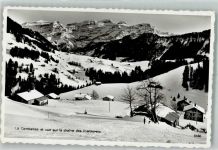 1862 La Comballaz Ormont-Dessous Winter