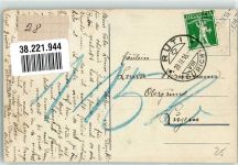 6441 Rütli 1916 Foto AK Kath. Kirche