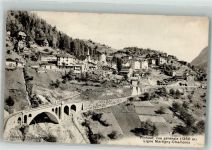 1925 Finhaut 1908 Foto AK Eisenbahn Martigny-Chamonix
