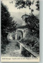 6614 Brissago 1920 Foto AK Kapelle Madonna del Monte