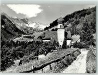 7317 Valens Foto AK Graue Hörner Kirche